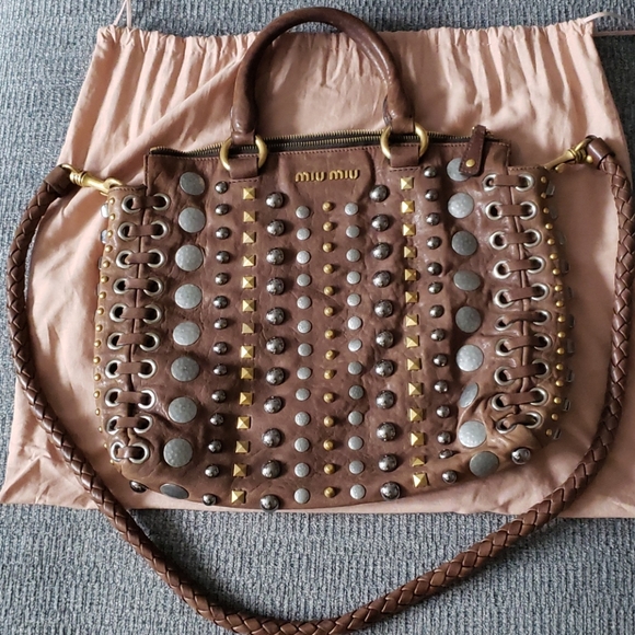 ๐ฉทHP๐ฉทMiu Miu deerskin handbag - Picture 3 of 13